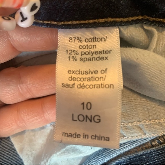 Maurice’s Women’s Mid-Rise Straight Leg Jeans Sz 10L - Picture 5 of 11